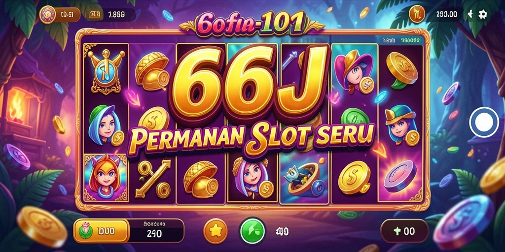 Gameplay seru 666J dengan tema slot yang menarik.