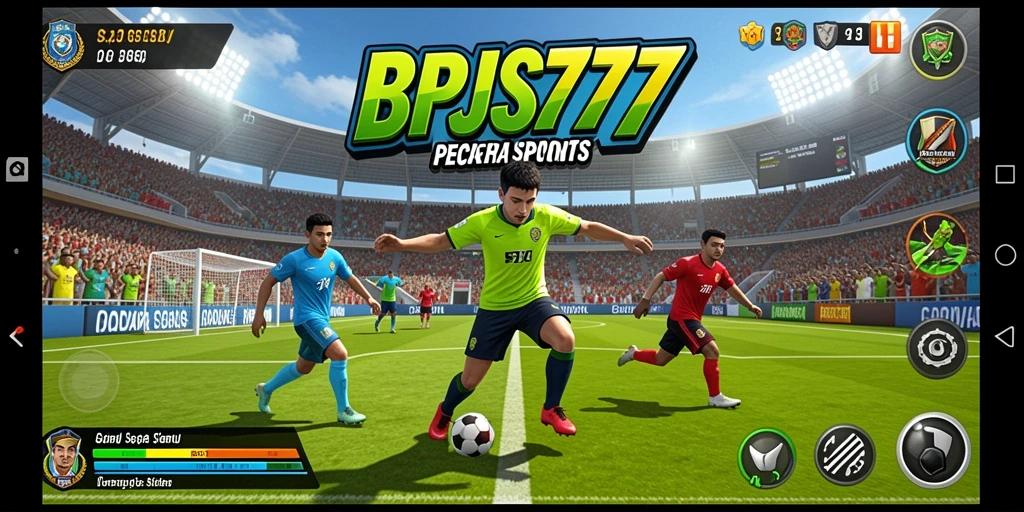 Tampilan akhir permainan olahraga yang intens dan penuh aksi dalam BPJS777.