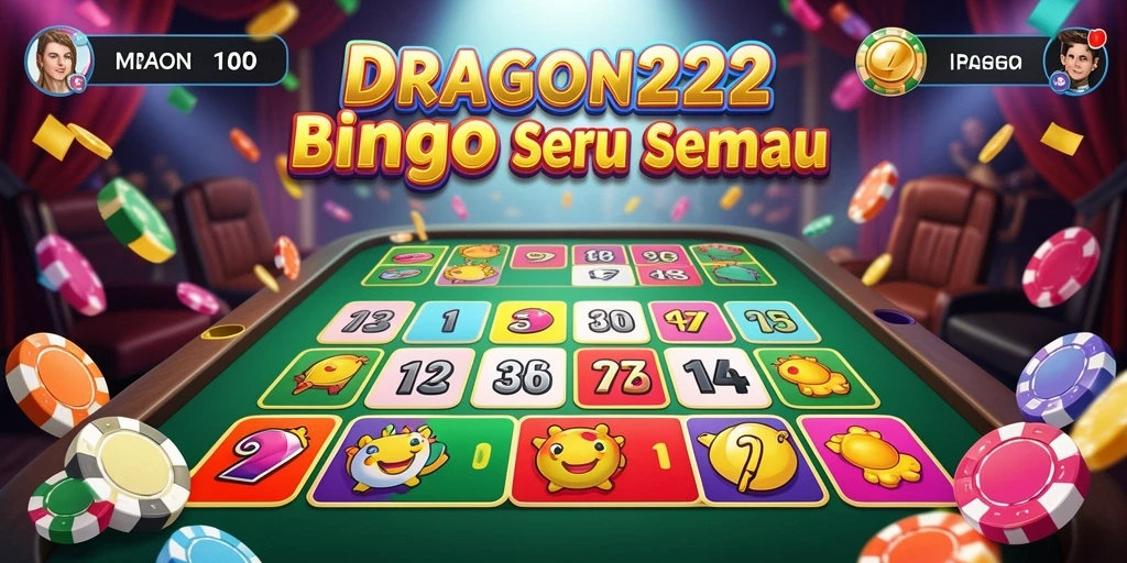 Tampilan gameplay Bingo yang mendebarkan di DRAGON222.
