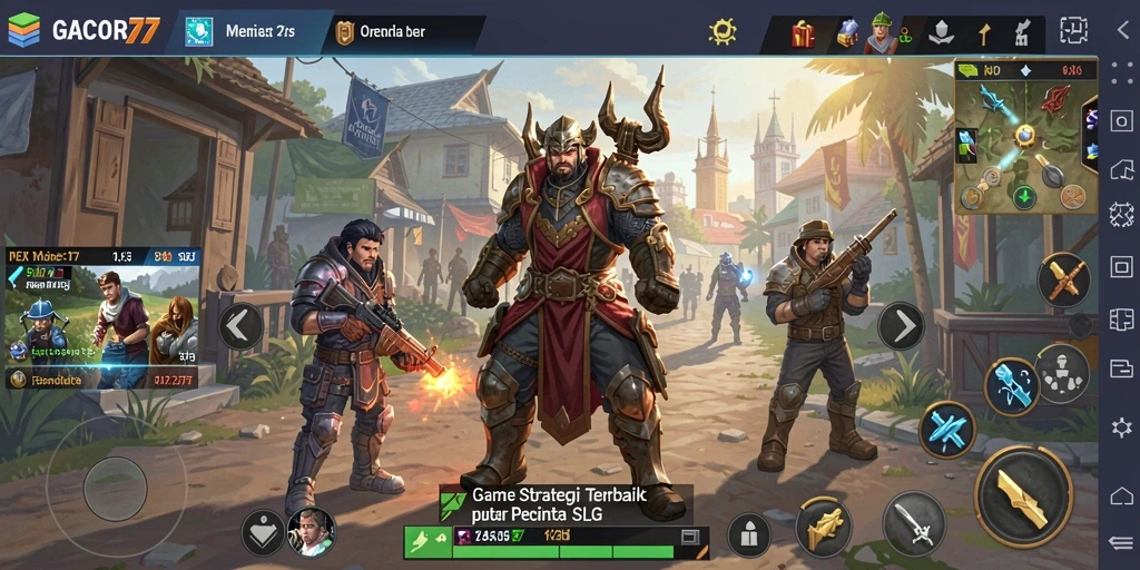 Tampilan gameplay GACOR77 yang menarik dan strategis.
