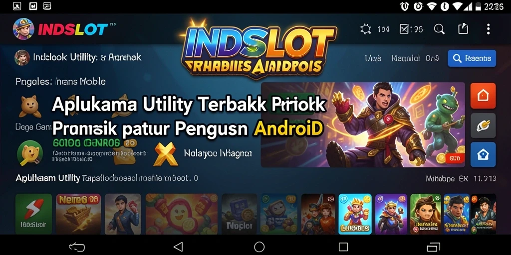 Antarmuka INDSLOT yang ramah pengguna dan fitur yang lengkap.
