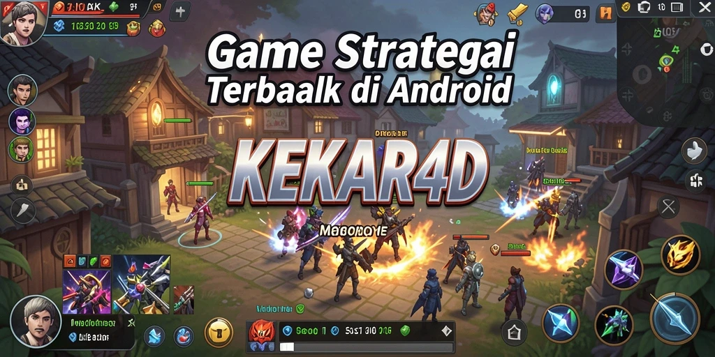 Tampilan gameplay KEKAR4D yang memukau dan strategis.
