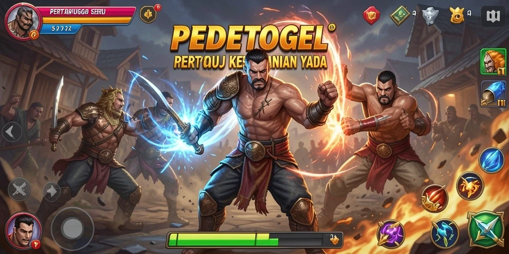 Tampilan aksi pertarungan di PEDETOGEL yang mendebarkan dan penuh strategi.