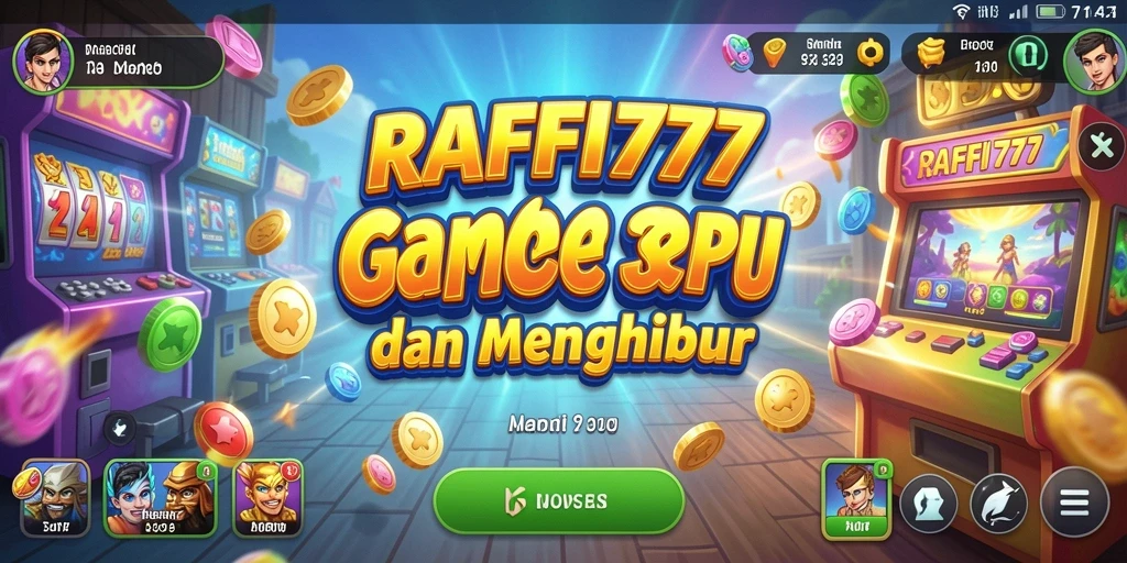 Gameplay seru dalam RAFFI777 dengan tantangan menarik.